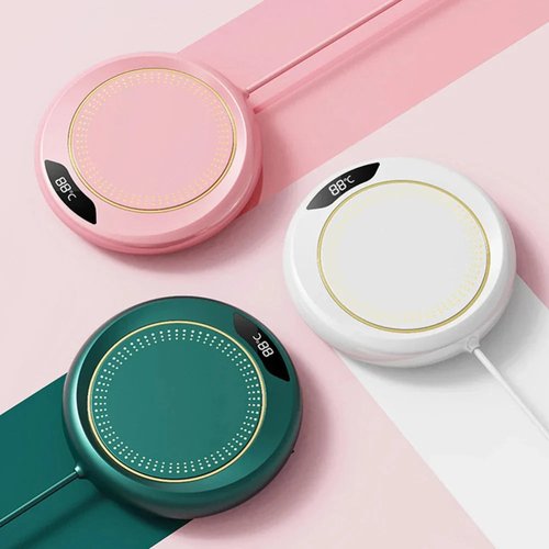 USB Smart Coffee Mug Warmer with Digital Display - Image 4