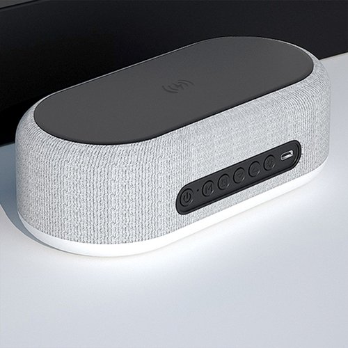 ZTECH 3-in-1 Alarm Clock with Wireless Charger - Image 5